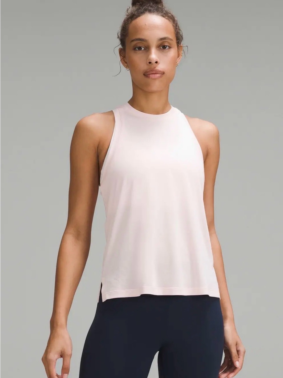 Lululemon Athletica Soft Blush High Neck Tank